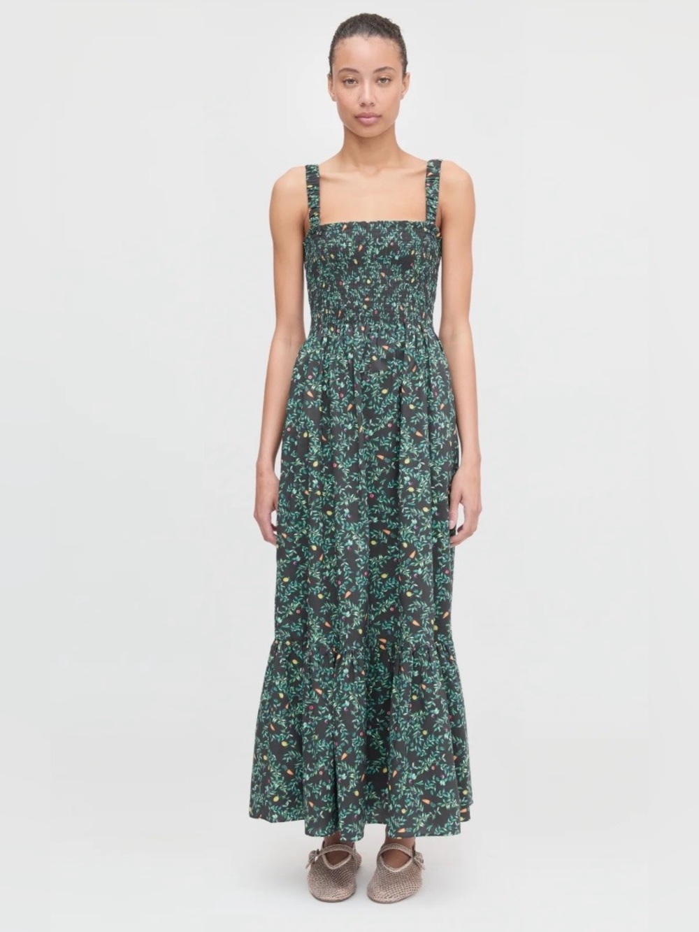 Hill House The Anjuli Nap Dress in Midnight Garden